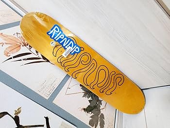 Ripndip　リップンディップスケボー 楽天市場】RIPNDIP スケボー デッキ リップンディップ 猫 Skull